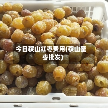 今日稷山红枣费用(稷山蜜枣批发)-第3张图片