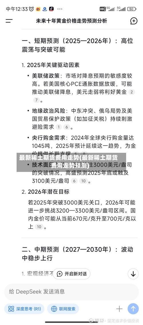 最新稀土期货费用走势(最新稀土期货费用走势预测)-第2张图片