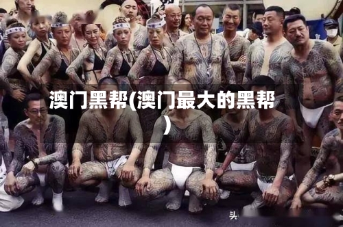 澳门黑帮(澳门最大的黑帮)-第2张图片