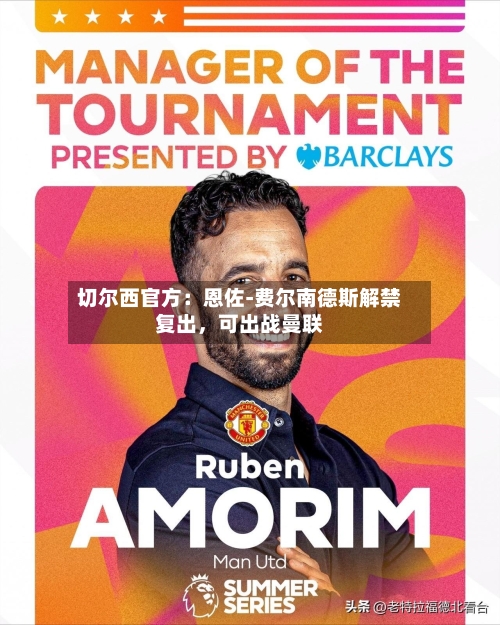 切尔西官方：恩佐-费尔南德斯解禁复出	，可出战曼联-第3张图片