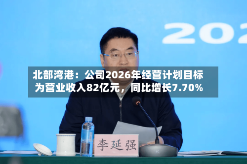北部湾港：公司2026年经营计划目标为营业收入82亿元	，同比增长7.70%-第1张图片