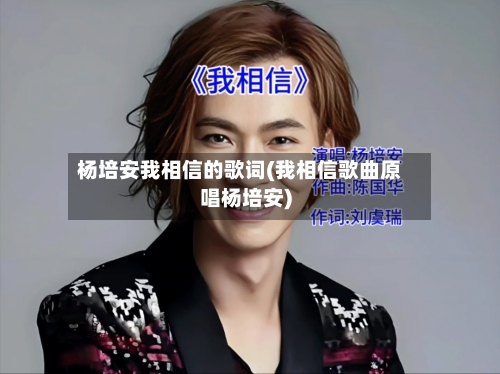 杨培安我相信的歌词(我相信歌曲原唱杨培安)-第2张图片