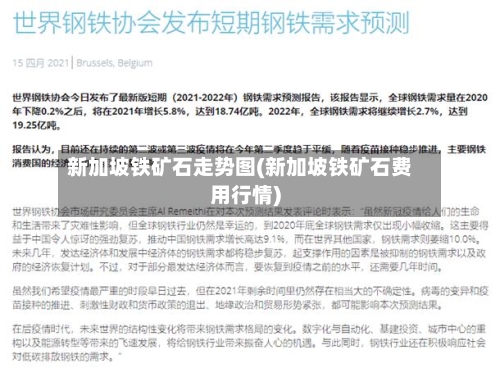 新加坡铁矿石走势图(新加坡铁矿石费用行情)-第3张图片