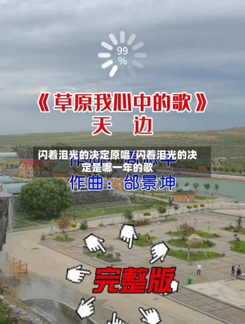 闪着泪光的决定原唱/闪着泪光的决定是哪一年的歌-第1张图片