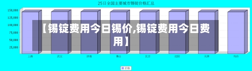 【锡锭费用今日锡价,锡锭费用今日费用】-第1张图片