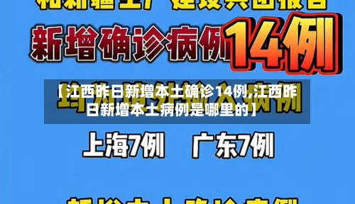 【江西昨日新增本土确诊14例,江西昨日新增本土病例是哪里的】-第1张图片