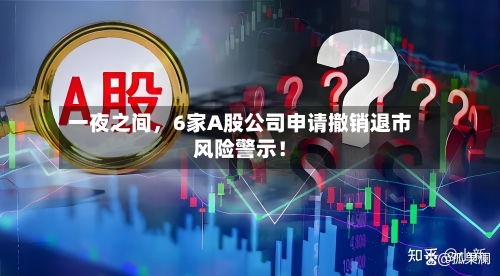 一夜之间	，6家A股公司申请撤销退市风险警示！-第2张图片