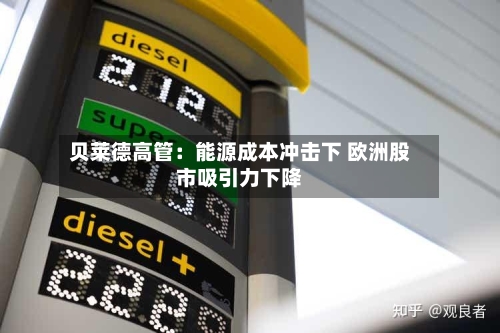 贝莱德高管：能源成本冲击下 欧洲股市吸引力下降-第1张图片