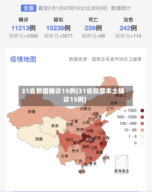 31省新增确诊15例(31省新增本土确诊15例)-第1张图片
