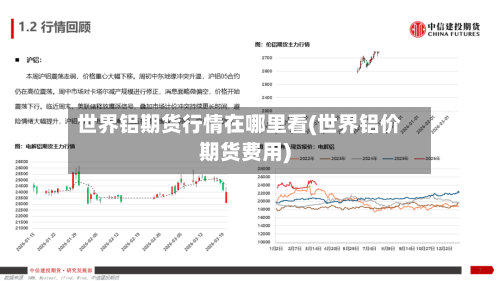 世界铝期货行情在哪里看(世界铝价期货费用)-第2张图片