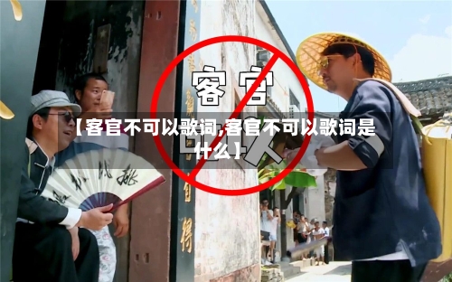 【客官不可以歌词,客官不可以歌词是什么】-第2张图片