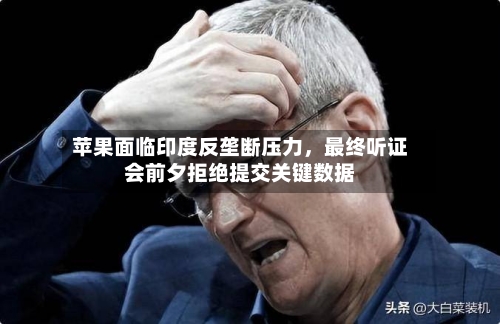 苹果面临印度反垄断压力，最终听证会前夕拒绝提交关键数据-第3张图片