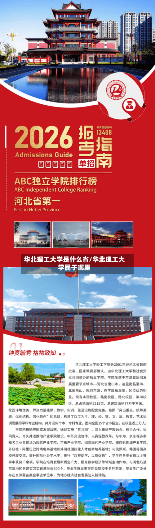 华北理工大学是什么省/华北理工大学属于哪里-第1张图片