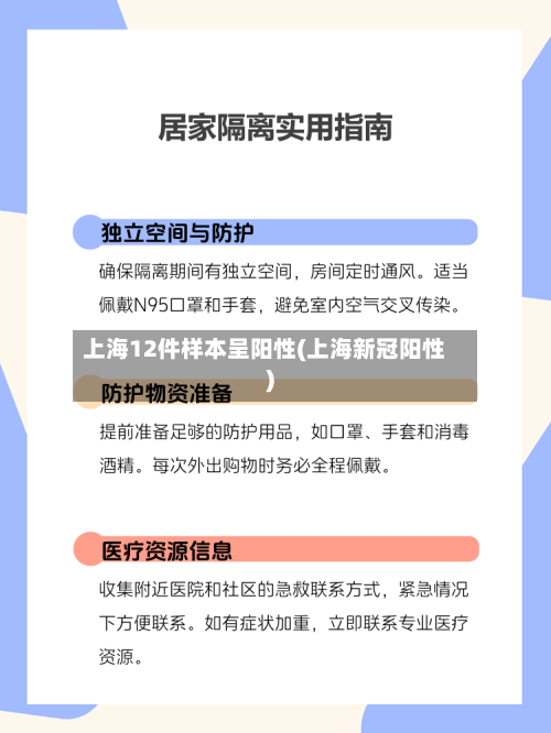 上海12件样本呈阳性(上海新冠阳性)-第1张图片