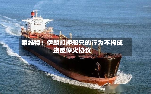 莱维特：伊朗扣押船只的行为不构成违反停火协议-第3张图片