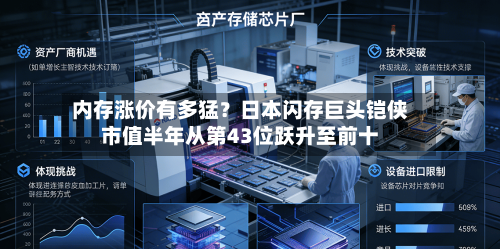 内存涨价有多猛？日本闪存巨头铠侠市值半年从第43位跃升至前十-第3张图片