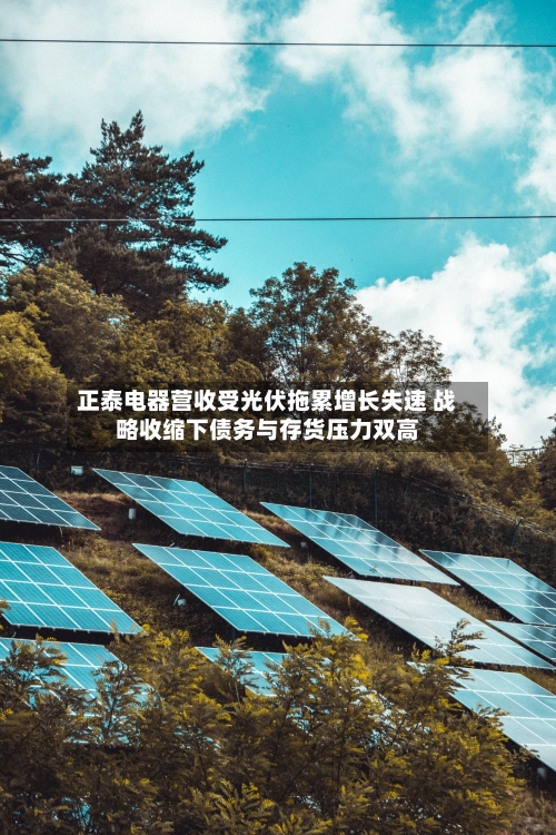 正泰电器营收受光伏拖累增长失速 战略收缩下债务与存货压力双高-第1张图片