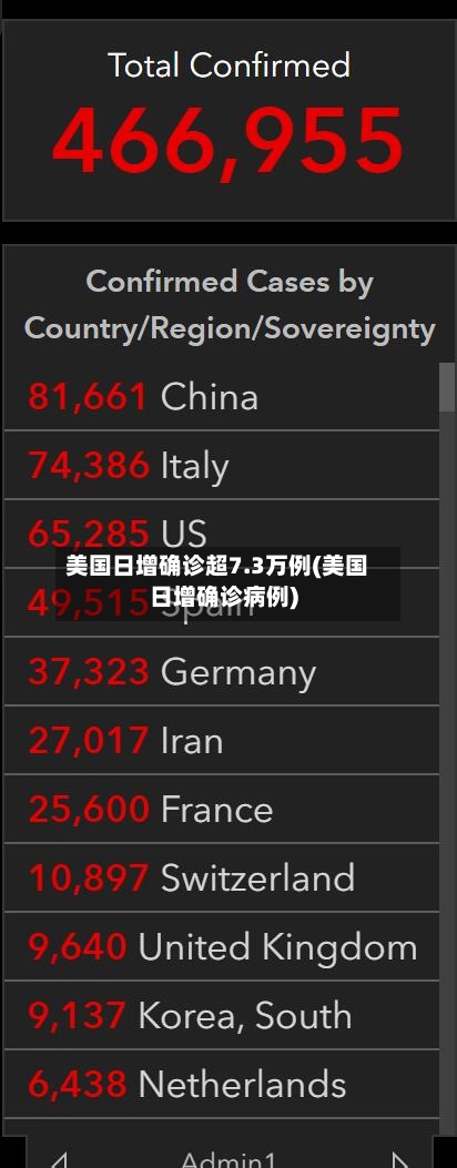 美国日增确诊超7.3万例(美国日增确诊病例)-第2张图片