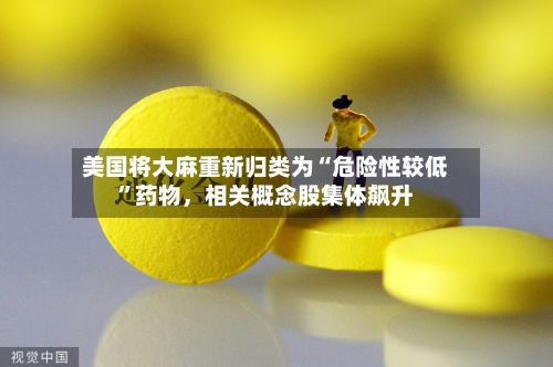 美国将大麻重新归类为“危险性较低”药物，相关概念股集体飙升-第1张图片