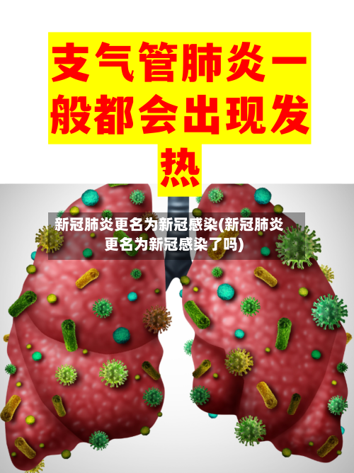 新冠肺炎更名为新冠感染(新冠肺炎更名为新冠感染了吗)-第2张图片