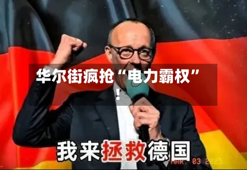 华尔街疯抢“电力霸权”！-第2张图片