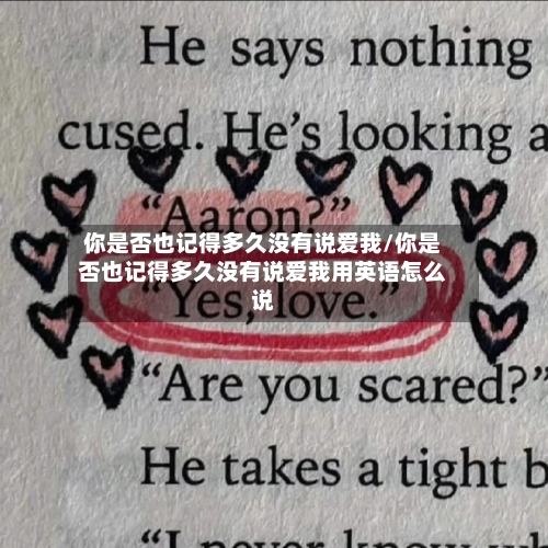 你是否也记得多久没有说爱我/你是否也记得多久没有说爱我用英语怎么说-第3张图片
