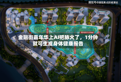 金融街嘉年华上AI把脉火了	，1分钟就可生成身体健康报告-第2张图片
