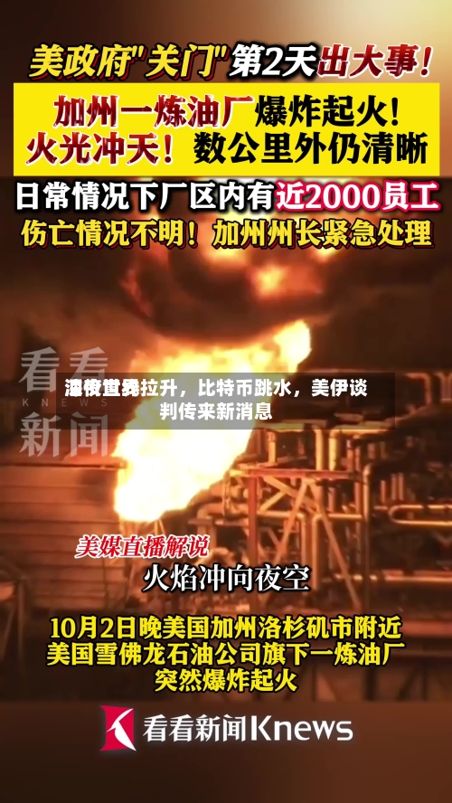 深夜世界油价直线拉升，比特币跳水，美伊谈判传来新消息-第2张图片