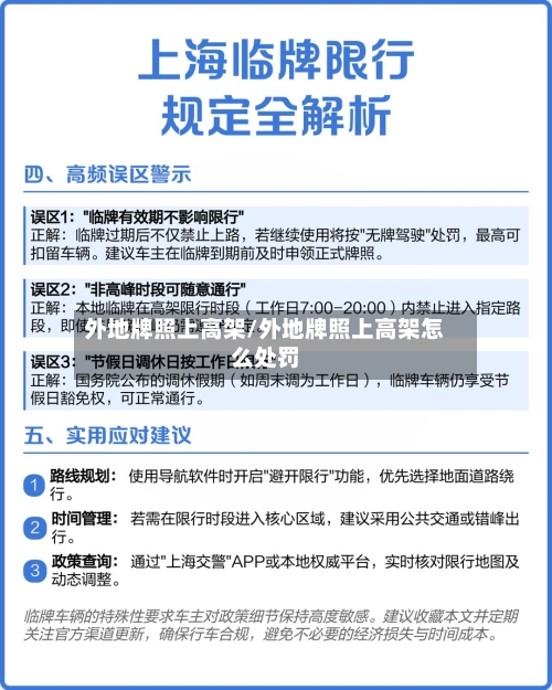 外地牌照上高架/外地牌照上高架怎么处罚-第1张图片