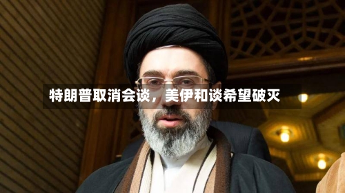 特朗普取消会谈，美伊和谈希望破灭-第2张图片