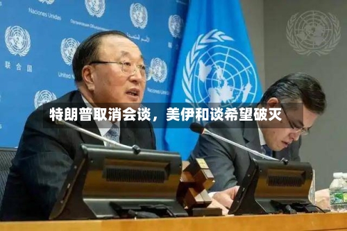 特朗普取消会谈，美伊和谈希望破灭-第1张图片